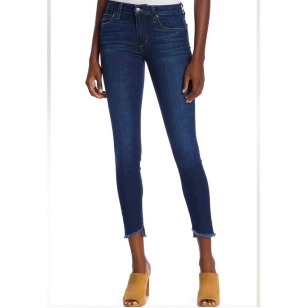 Joe's Jeans Size 26 Women's Dark Wash High Rise Skinny Ankle Frayed Hem ‎ 💙💙
